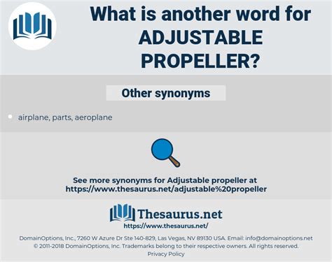 adjustable thesaurus